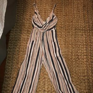 Sexy Striped Jumpsuit